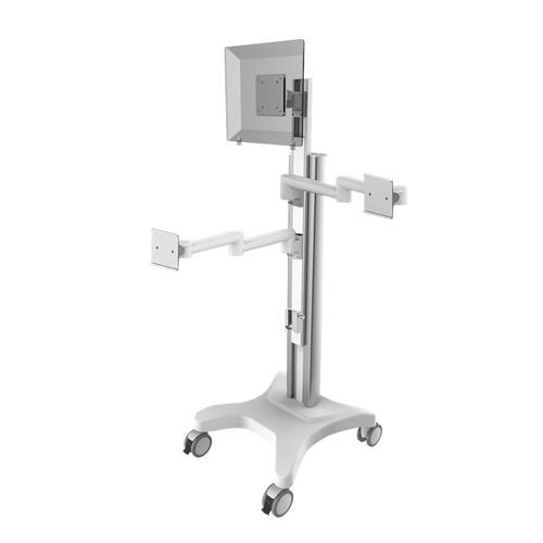 Carrinho para computador Point of Care (PoC) - TR800-200-XX - Coriton Instrument Co., Ltd. - com altura regulável / com sistema de segurança / modular