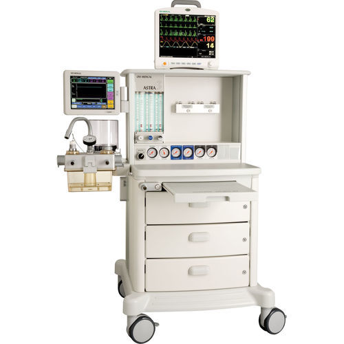 Aparelho de anestesia com carrinho - Astra 3i - EPSIMED - com monitoramento respiratório / com controle de temperatura