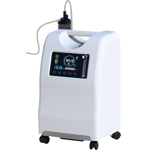 Concentrador de oxigênio médico-hospitalar - EPSIMED - com rodízios