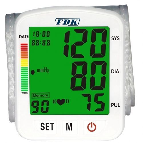 Medidor digital de pressão arterial automático - FT-B13W-V - Fudakang Industrial LLC. - de punho / com braçadeira / 1x90
