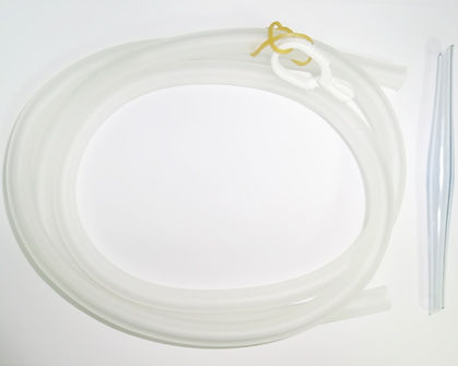 Tubo de aspiração cirúrgica - CSB-013 - Lily Medical Corporation - em PVC / reto / flexível