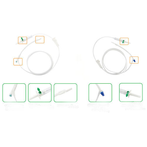 Kit de infusão com câmara de gotejamento - 1103027 - Lily Medical Corporation - com torneira / com conector em Y