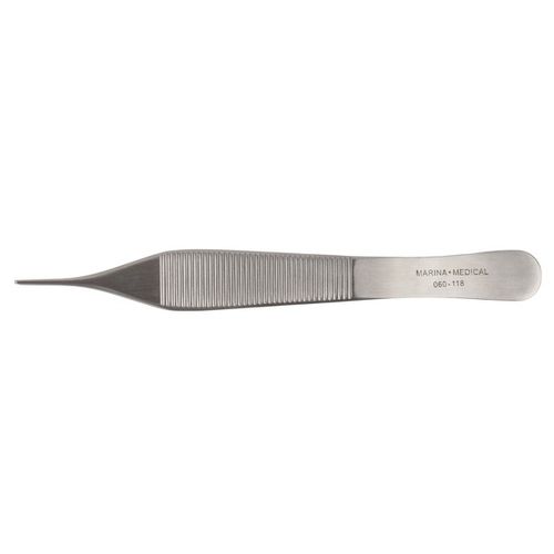 Pinça cirúrgica - 060-1 series - Marina Medical Instruments - para curativos / Adson / reta