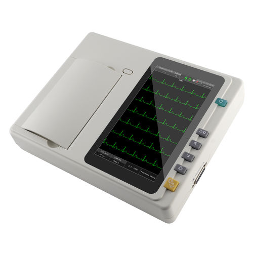 Eletrocardiógrafo para ECG em repouso - ECG 301 - Nanjing Shuangwei Biotechnology - de 3 canais / digital / com impressora