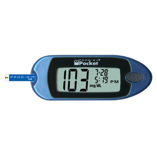Medidor de glicose para hospital - Prodigy Meter - sem código / USB
