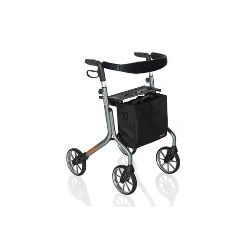 Andador com rodas de 4 rodas - Let’s Move - Stander - estrutura de alumínio / com assento / de altura regulável