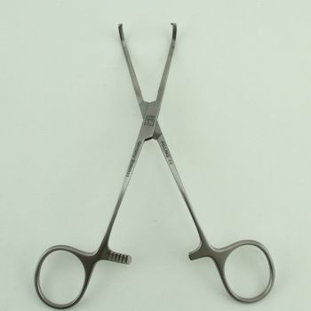Pinça cirúrgica - 357191   - RICA Surgical - clamp / curva