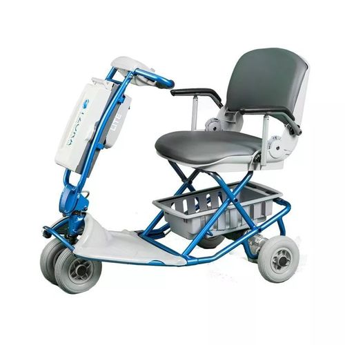 Scooter elétrica de mobilidade reduzida - Lite - Tzora Active Systems - de 4 rodas / com cesta / dobrável