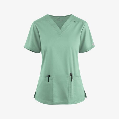Camisa hospitalar de mulher - BSS362 - Uniform Advantage - L / XL / M