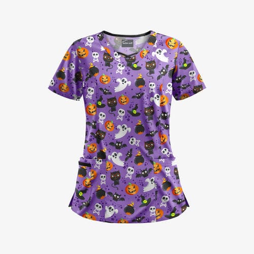 Camisa hospitalar de mulher - H626HSPG - Uniform Advantage - L / XL / M