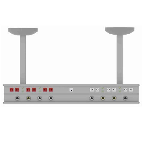Estativa-pórtico de teto - MG-YOYA-A - Megasan Medical Gas Systems - para cuidados intensivos / para sala de cirurgia