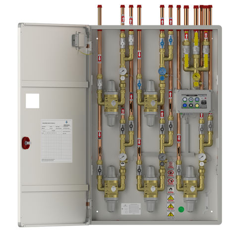 Unidade de controle de gás - MG-BKAx-y - Megasan Medical Gas Systems - médico-hospitalar / de centrais de gases médicos / de monitoramento