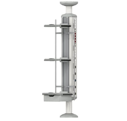 Estativa de braço de teto - MG-YOD-P - Megasan Medical Gas Systems - para cuidados intensivos / para sala de cirurgia / com braço simples