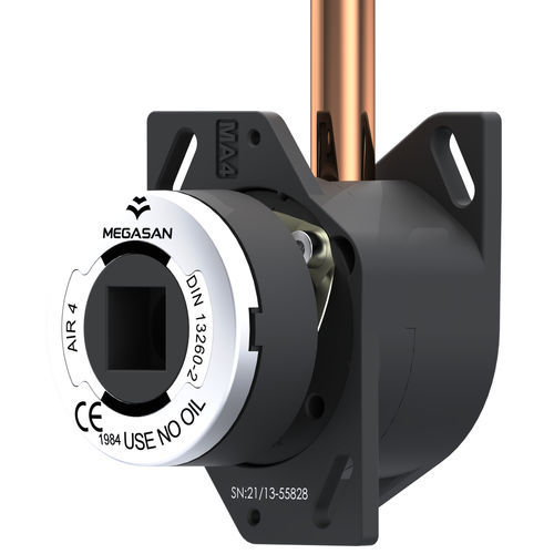 Ponto de consumo DIN - MGS-xP-Dx - Megasan Medical Gas Systems - para gases medicinais