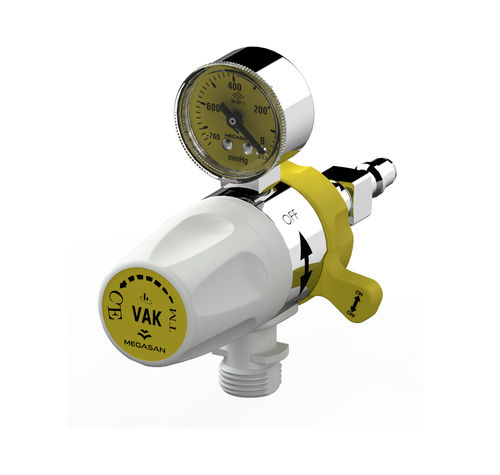Regulador de vácuo para tomadas de rede - MG-VRMA - Megasan Medical Gas Systems