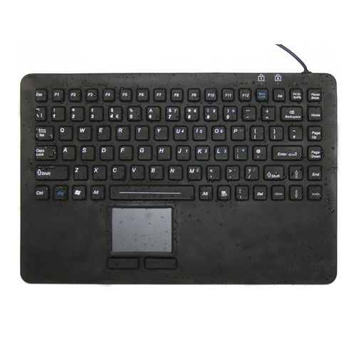 Teclado hospitalar com touchpad - P-M345TP - PAC Technology - em silicone / antibacteriano / higiênico