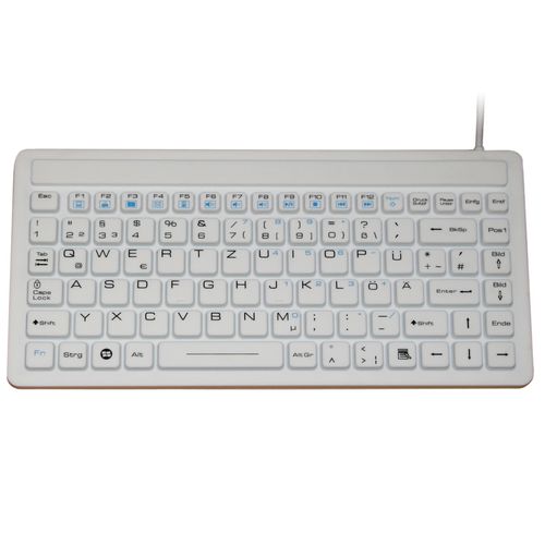 Teclado em silicone - P-M272 - PAC Technology - antibacteriano / higiênico / à prova de água