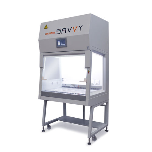 Cabine de segurança biológica classe II - BMB-II-"Laminar-S."-0,9 SAVVY - LAMSYSTEMS - para pesquisa / para sala limpa / de contenção