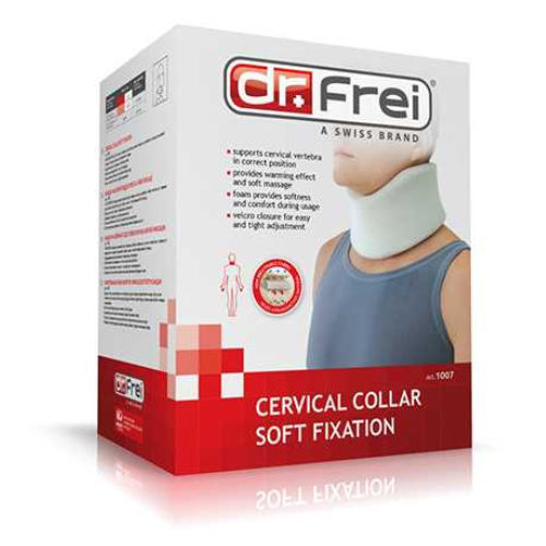 Colar cervical de espuma - 1007 - Global Swiss Group - A (7 cm) / para adulto