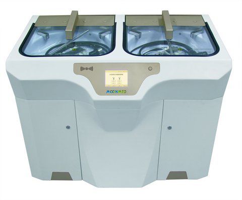 Lavadora desinfetadora de endoscópios - MO-MOON-RIDER-50/60 Series - Moonmed Group - de piso / automática / com abertura superior