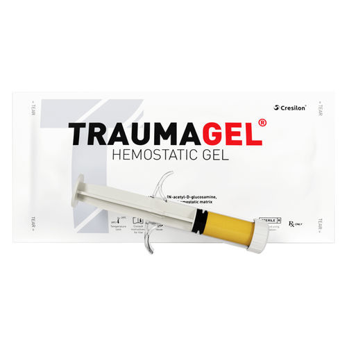 Agente hemostático em gel - TRAUMAGEL®  - Suneris - para tratamento cirúrgico de feridas