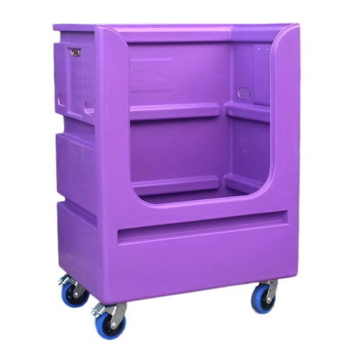 Carrinho hospitalar - TLET3 - Rotoplas - de transporte / com prateleiras