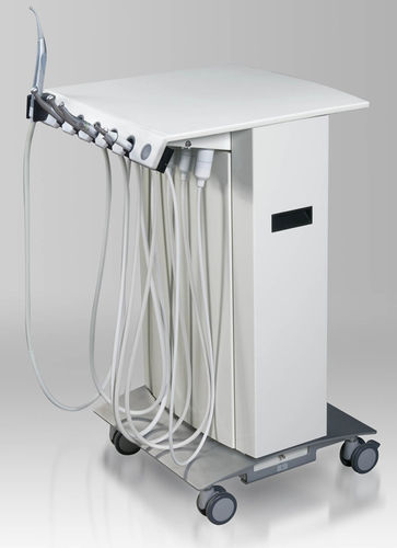 Equipo odontológico com rodízios - DSA 2500 Zee Table - MEUNIER CARUS MEDICAL - com luz LED / autônomo / 5 pontas