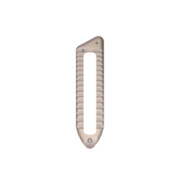 Espaçador intervertebral lombar - MAS® TLIF - NuVasive - via transforaminal / em PEEK