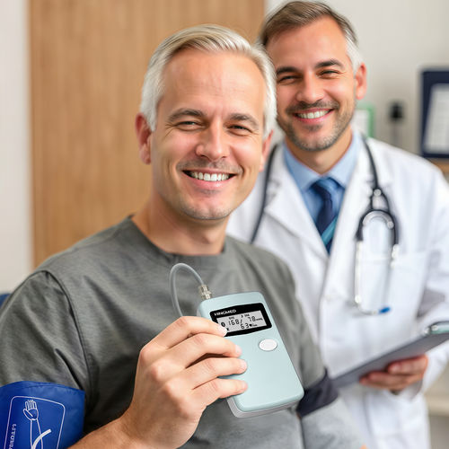 Medidor digital de pressão arterial automático - ABP-03 - Hingmed Medical - vestível / com braçadeira para adulto