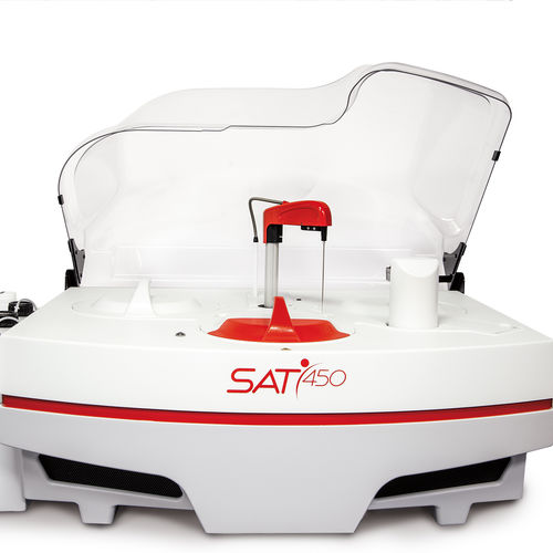 Analisador bioquímico automático - SAT 450 - KPM - de bancada / de acesso aleatório / com teste imunoturbidimétrico