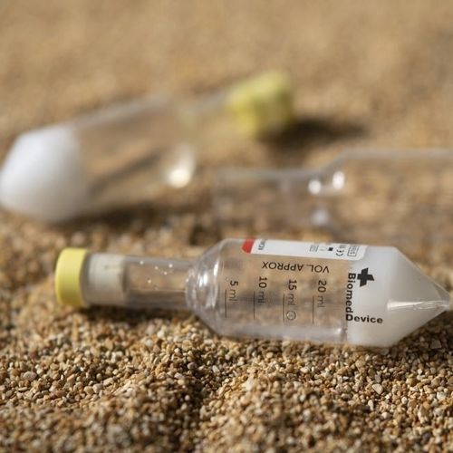 Tubo de ensaio para produção de componentes do sangue - IDRIA - Biomed Device s.r.l. - para plasma rico em plaquetas / com fundo em V / de sangue