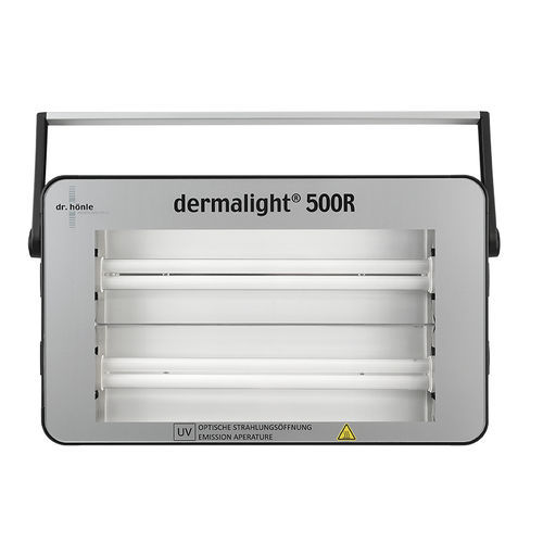 Aparelho de fototerapia para dermatologia - dermalight®500R-0 - Dr. Hönle Medizintechnik - de mesa / UV-B