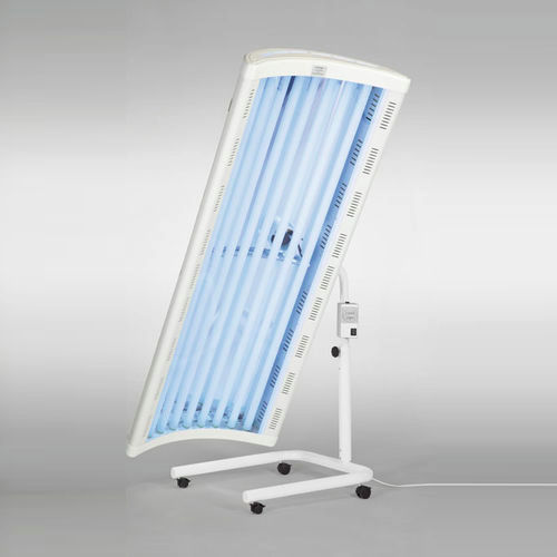 Aparelho de fototerapia para tratamentos estéticos - dermalight® 1000 - Dr. Hönle Medizintechnik - com rodízios / UV-B