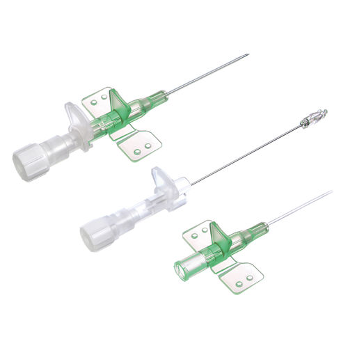 Cânula de acesso vascular - Polymed Polycan Safety - GBUK Group - reta / descartável