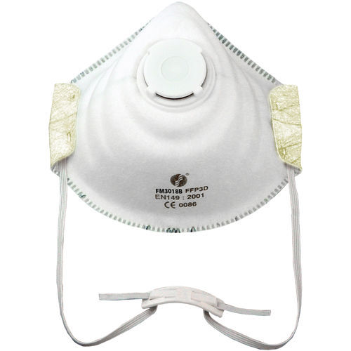 Respirador PFF3 - FM3018 - Polyco Healthline - em polipropileno / em tecido / em poliéster