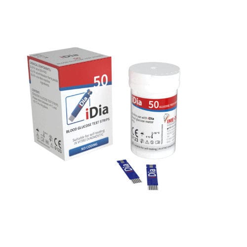 Tira de teste para diabetes - iDia™ - IME-DC - de glicemia / de sangue / enzimática