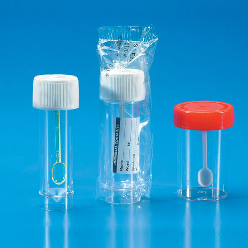 Recipiente para amostras em poliestireno - 56 series - Kartell S.p.A. - descartável / com tampa de rosca