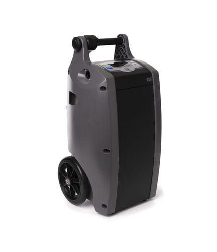 Concentrador de oxigênio médico-hospitalar - Oxlife INDEPENDENCE® - O2 Concepts - com rodízios / portátil / de fluxo contínuo