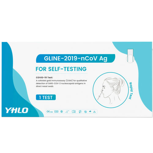 Teste rápido de COVID-19 - GLINE-2019-nCoV  - Shenzhen Yhlo Biotech Co., Ltd. - de proteínas / de SARS-COV-2 / nasal