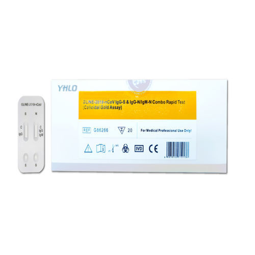 Teste rápido de COVID-19 - G86266 - Shenzhen Yhlo Biotech Co., Ltd. - de proteínas / de IgG / de imunoglobulinas M