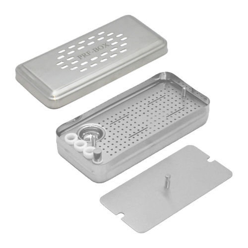 Container de esterilização de instrumentos - SRF-9876 - Steritrays - em aço inoxidável
