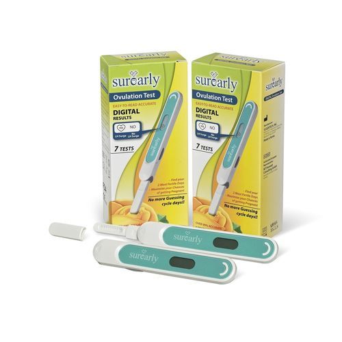 Teste rápido de ovulação - Surearly™ - Sugentech, Inc. - para mulher / de LH / de urina