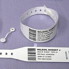 Pulseira de identificação infantil - Personal ID™ SureSnap - TBS- Triangle Biomedical Sciences, Inc. a Division of General Data Healthcare - para adulto