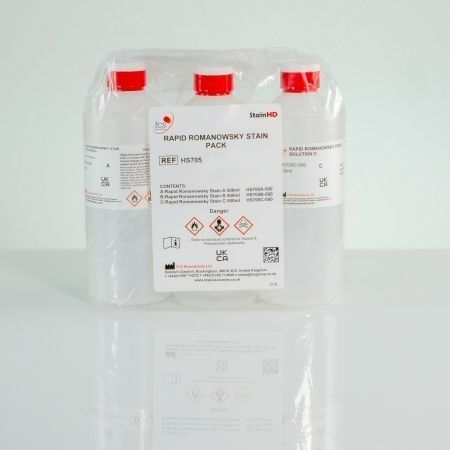 Kit de reagentes corante - Romanowsky  - TCS Biosciences Ltd - de diagnóstico / para eletroforese / para histopatologia