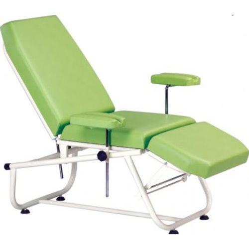 Poltrona manual para coleta de sangue - TM-A 1010 - Turmed - articulada em 3 seções / com altura fixa / com apoio para pés