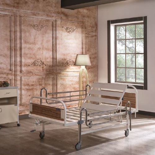 Cama para hospital - TM-D 4013 - Turmed - manual / com altura fixa / com rodízios