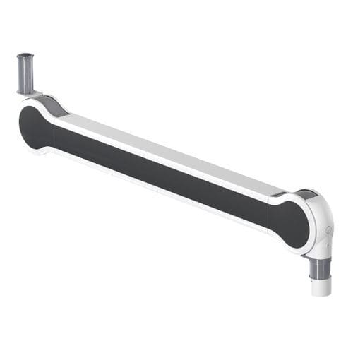Braço de suporte para monitor de altura regulável - Spring SKYDOQ® - AMTRION GmbH - de posicionamento / giratório / com mola