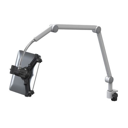 Braço de suporte para monitor dobrável - Oval Nooks  - AMTRION GmbH - articulado / de posicionamento / giratório