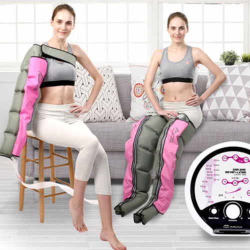 Aparelho de pressoterapia para pernas - Luxury-Zam - Welbutech - aparelho de pressoterapia para braços / de mesa / 5 câmaras independentes