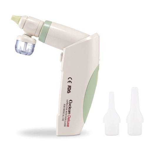 Aspirador nasal a bateria - Coclean Deluxe - Welbutech - para adulto